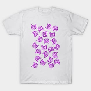 Magenta Mollycats T-Shirt